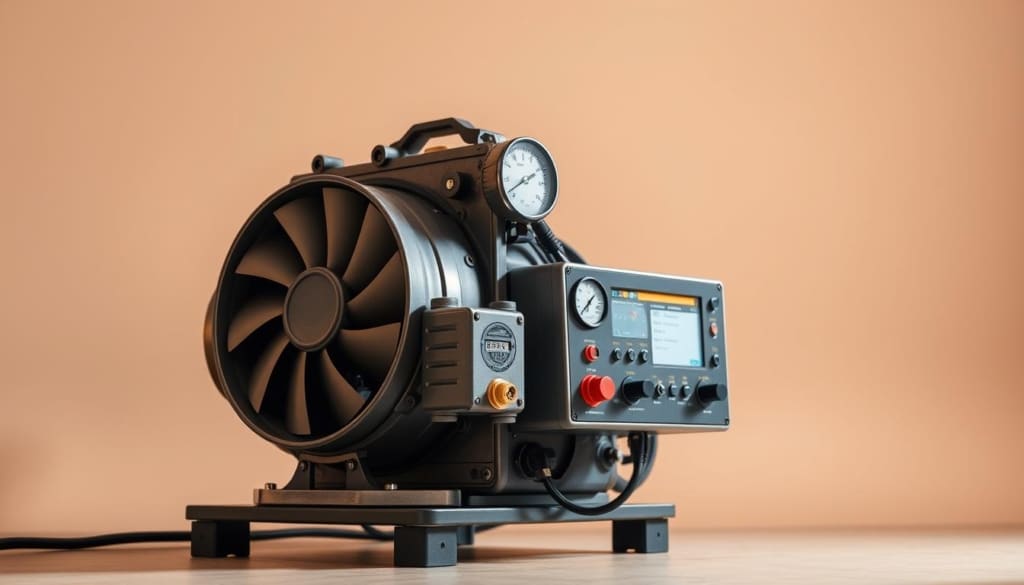 blower door test equipment