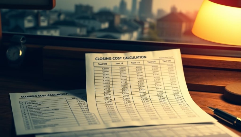closing costs calculation examples